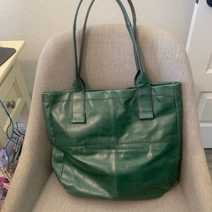Hobo tote in gorgeous green color for fall!